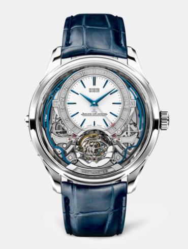 Jaeger-LeCoultre积家MasterGrandeTraditionGyrotourbillonWestminsterPerpétuel超卓传统大师系列球型陀飞轮西敏寺万年历腕表5253420