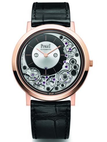 Piaget Altiplano Ultimate 910P伯爵超薄玫瑰金自动腕表G0A43120