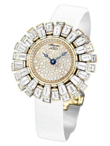 宝玑高级珠宝腕表系列GJE26BA20.8589DB1白色表带
