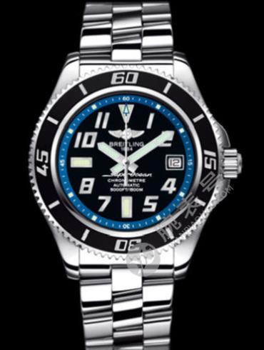 百年灵超级海洋42腕表系列A1736402/BA30蓝色表盘