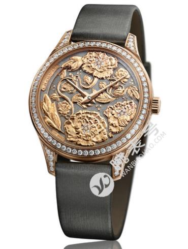 萧邦L.U.C系列131944-5002 Esprit de Fleurier Peony牡丹花工艺雕刻女表