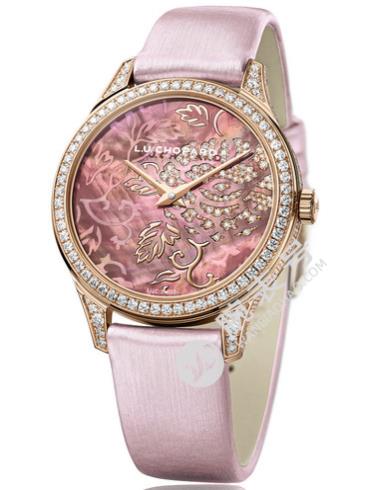 萧邦L.U.C系列131944-5001雕纹女表