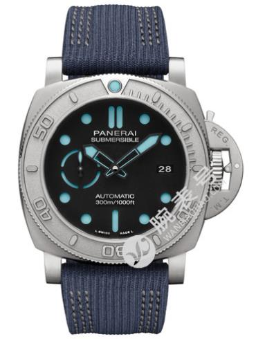 沛纳海Submersiblei潜行系列 PAM00985环保钛合金表扣