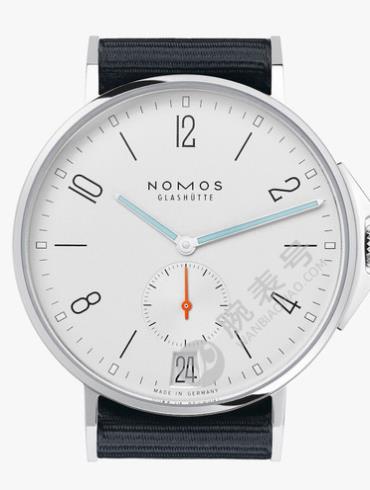 NOMOS-Ahoi date556腕表白色表底盖