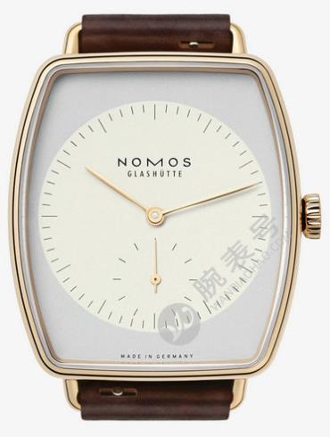 NOMOS-Lux Hermelin940腕表白色表底盖