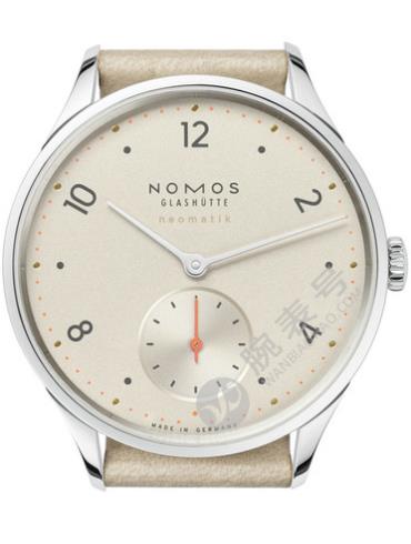 NOMOS-Minimatik champagne1204腕表米色表底盖