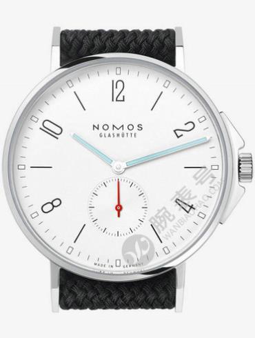 NOMOS AHOI系列550男士白色表底盖