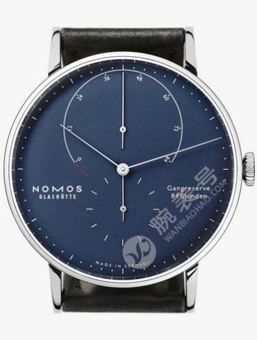 NOMOS-Lambda deep blue935腕表蓝色表底盖