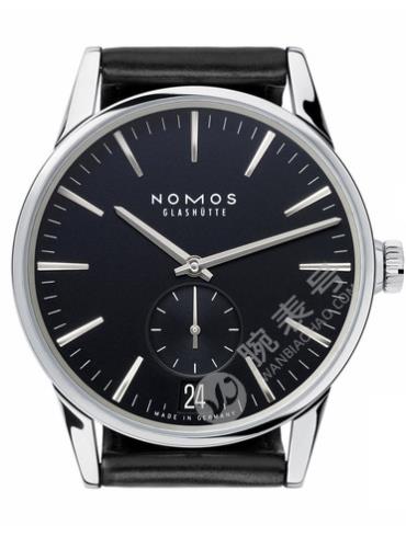 NOMOS zurich系列804黑色表底盖