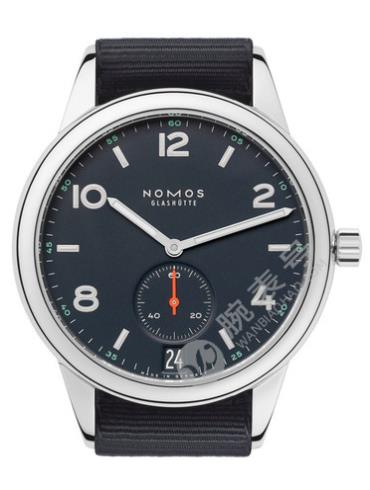 NOMOS-Club automatic date Atlantic黑色表盘