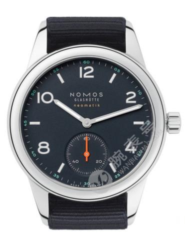NOMOS-Club neomatik Atlantic741腕表黑色表盘
