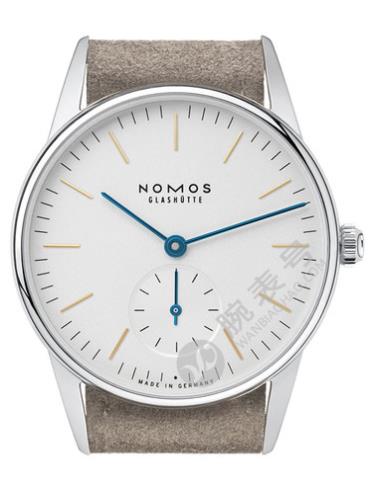 NOMOS Orion系列322棕色表带