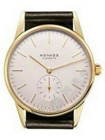 NOMOS Orion系列314棕色表带