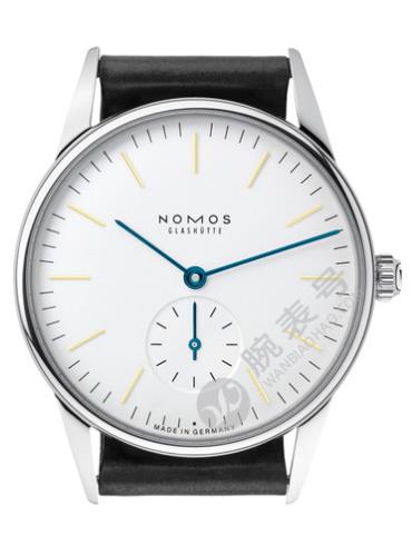 NOMOS-Orion301腕表白色表底盖