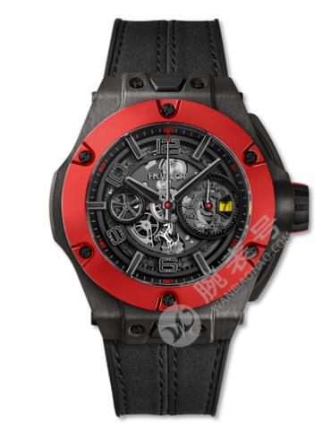 宇舶Big Bang法拉利 Unico 碳纤维红色陶瓷腕表402.QF.0110.WR