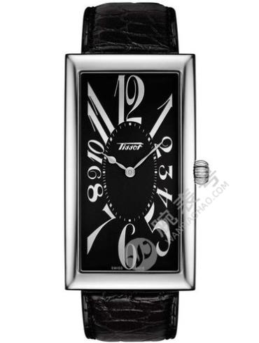 天梭王子经典系列百年纪念款腕表T117.509.16.052.00黑色表底盖