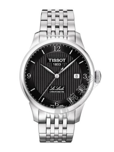 Tissot  天梭力洛克系列天文台认证钢带自动机械男表T0064081105700