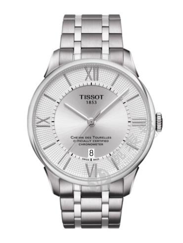 Tissot  天梭杜鲁尔系列天文台认证款钢带80机芯机械男表T0994081103800