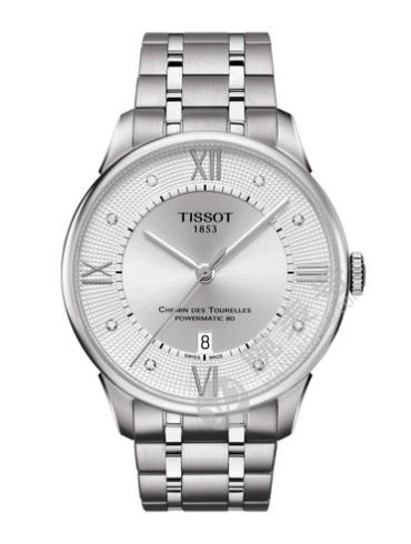 Tissot  天梭杜鲁尔系列钢带自动机械男表T0994071103300