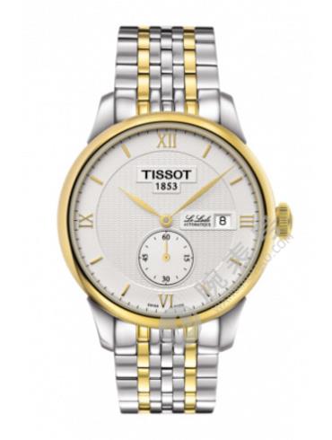 Tissot  天梭力洛克系列钢带机械男表T0064282203801