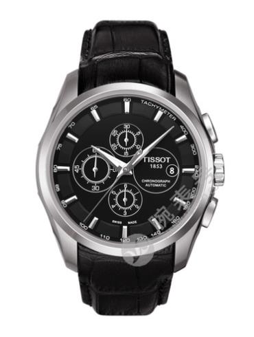 Tissot  天梭库图系列皮带机械男表T0356271605100