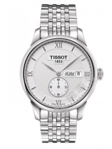 Tissot  天梭力洛克系列钢带机械男表T0064281103801