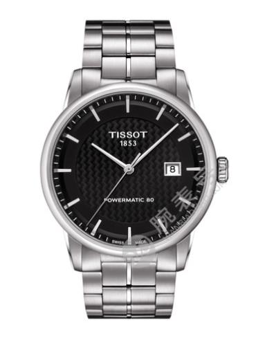 Tissot  天梭豪致系列钢带80机芯机械男表T0864071120102