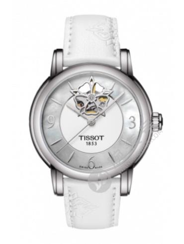 Tissot  天梭心媛系列皮带80机芯机械女表T0502071711704