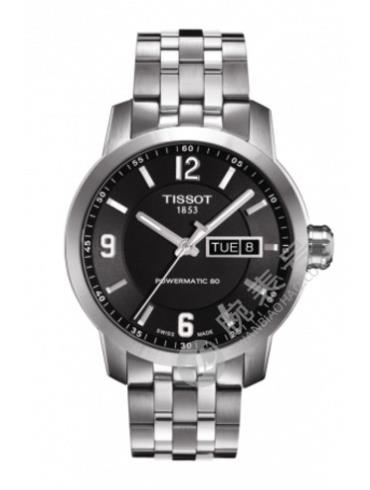 Tissot  天梭骏驰200钢带80机芯机械男表T0554301105700