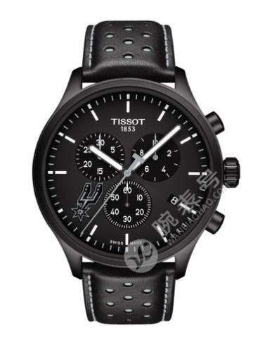 Tissot  天梭速驰系列皮带石英男表NBA圣安东尼奥马刺队款T1166173605104