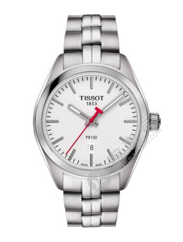 Tissot  天梭PR100系列钢带石英女表T1012101103100