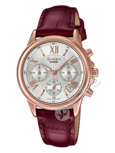 卡西欧SHEEN系列SHE-5520PGL-7A