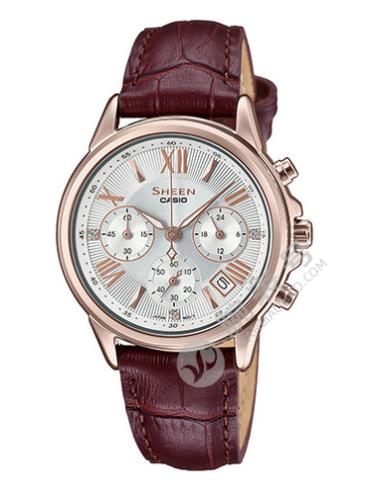 卡西欧SHEEN系列SHE-5520CGL-7A