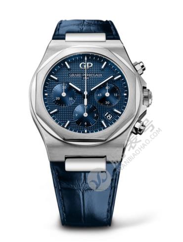 芝柏LAUREATO桂冠系列 CHRONOGRAPH 38毫米计时腕表81040-11-432-BB4A