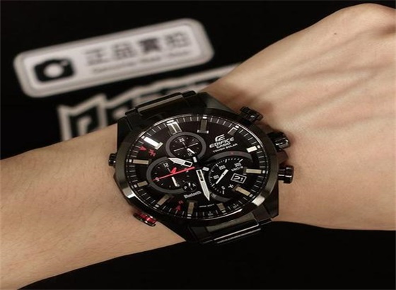 卡西欧G-Shock Tough Solar 52mm  Black Case