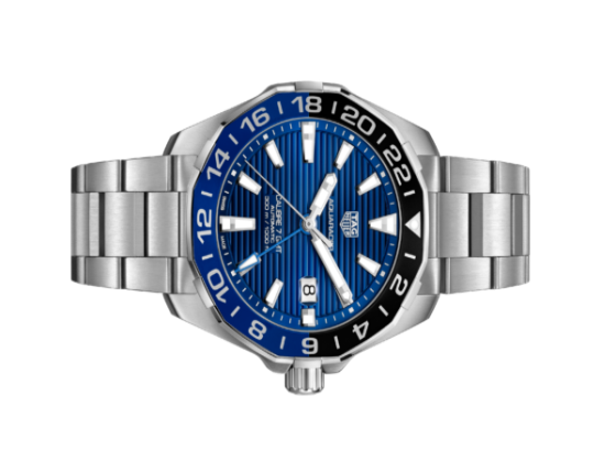 泰格豪雅Aquaracer GMT（Ref。WAY201T.BA09270）