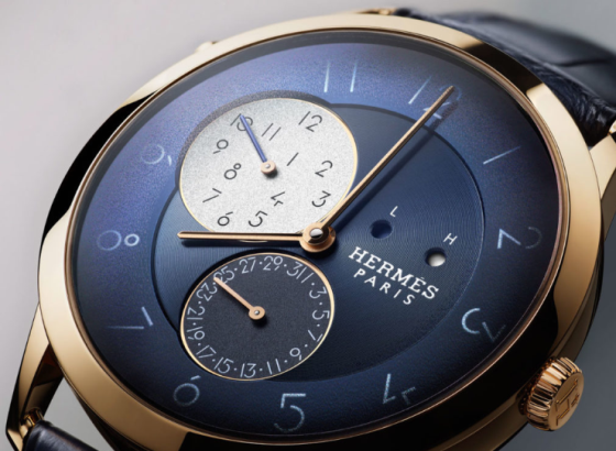 爱马仕（Hermès）'Slim d'Hermès'GMT手表