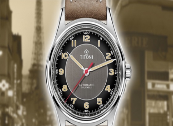 梅花自动上链手表