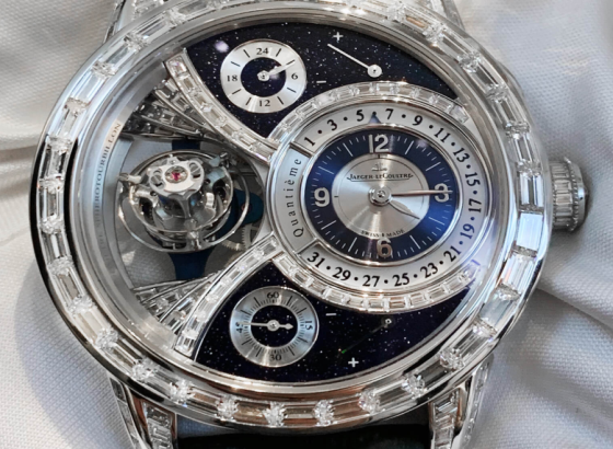 积家（Jaeger-LeCoultre）DuomètreSphérotourbillonBlue