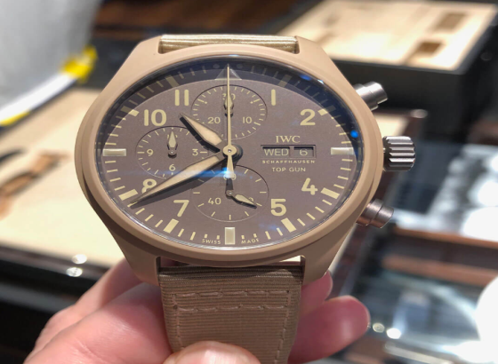 万国Pilot's Watch Chronograph Top Gun Edition Mojave Desert