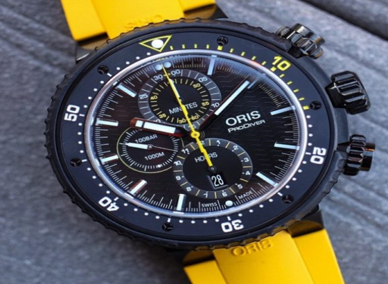 豪利时(Oris)宣布重型ProDiver潜水控制