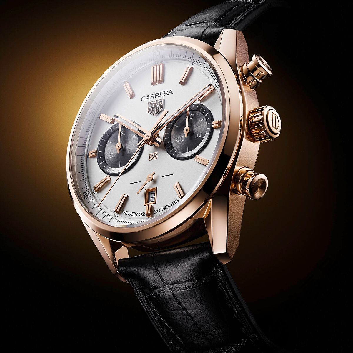 Carrera计时码表Jack Heuer 88周年生日金限量版