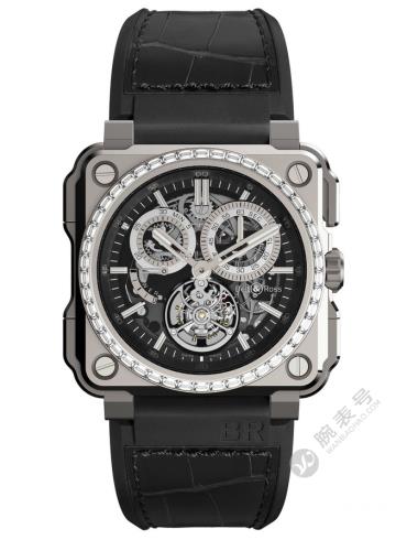 柏莱士AVIATION系列BR X1 CHRONOGRAPH TOURBILLON TITANIUM男士