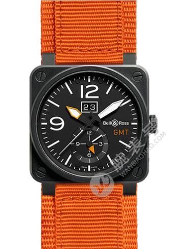 柏莱士AVIATION系列BR 03-51 GMT CARBON