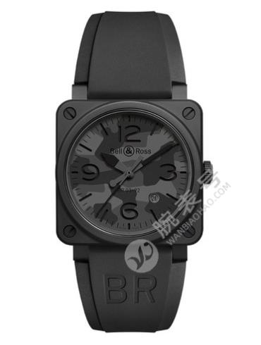 柏莱士INSTRUMENTS系列BLACK CAMO黑色迷彩BR0392-CAMO-CE/SRB腕表