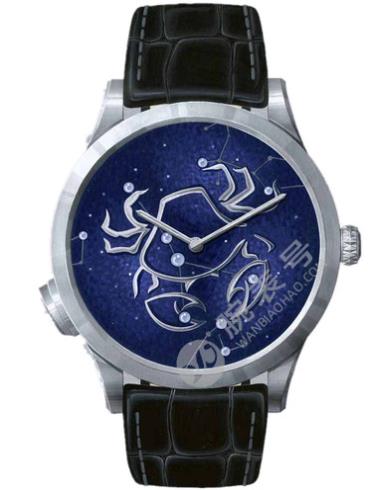 梵克雅宝VCA Midnight_Zodiac_Lumineux-Cancer诗意星象系列之巨蟹座腕表