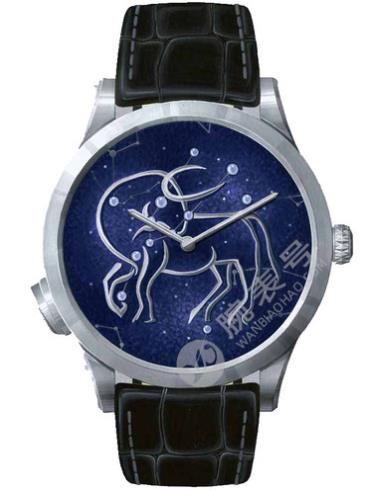 梵克雅宝VCA Midnight_Zodiac_Lumineux-Taurus诗意星象系列之金牛座腕表