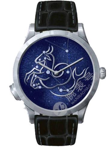 梵克雅宝VCA Midnight_Zodiac_Lumineux-Capricorn诗意星象系列之摩羯座腕表
