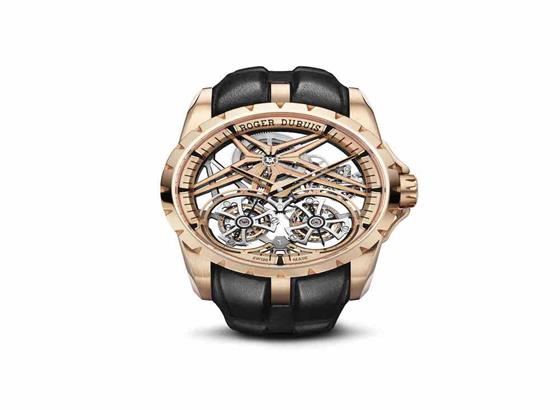 罗杰·杜比（Roger Dubuis）Excalibur骷髅双飞陀飞轮