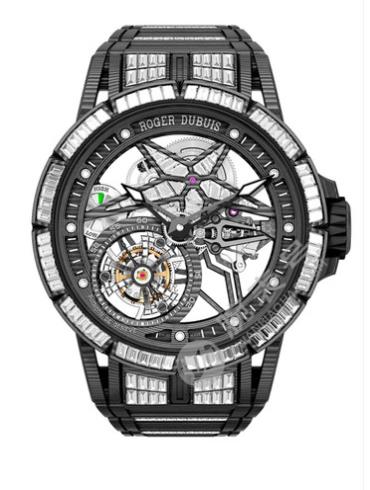 罗杰·杜彼Roger Dubuis Excalibur王者系列Spider Ultimate Carbon碳纤维腕表RDDBEX0675